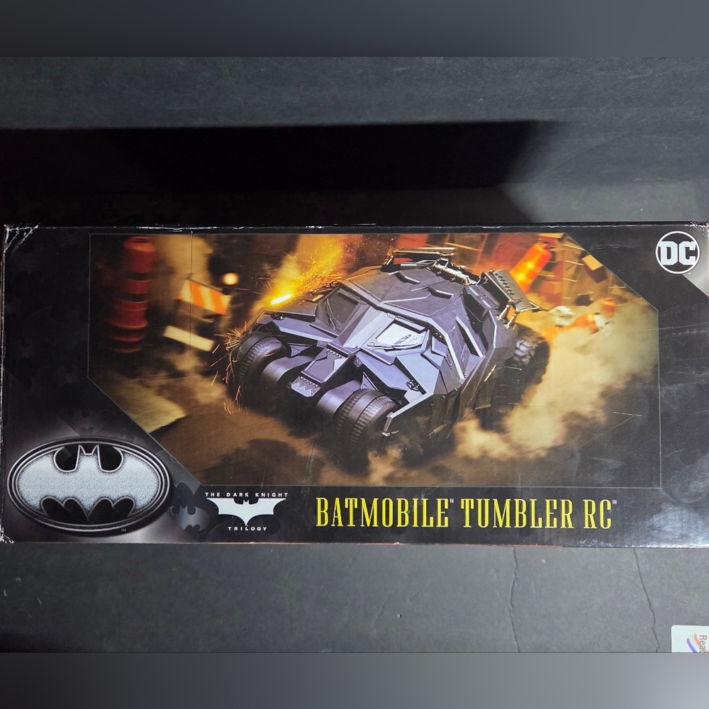 Batman Batmobile Tumbler RC Car  1:15 Scale, 85th Anniversary Collector Edition.